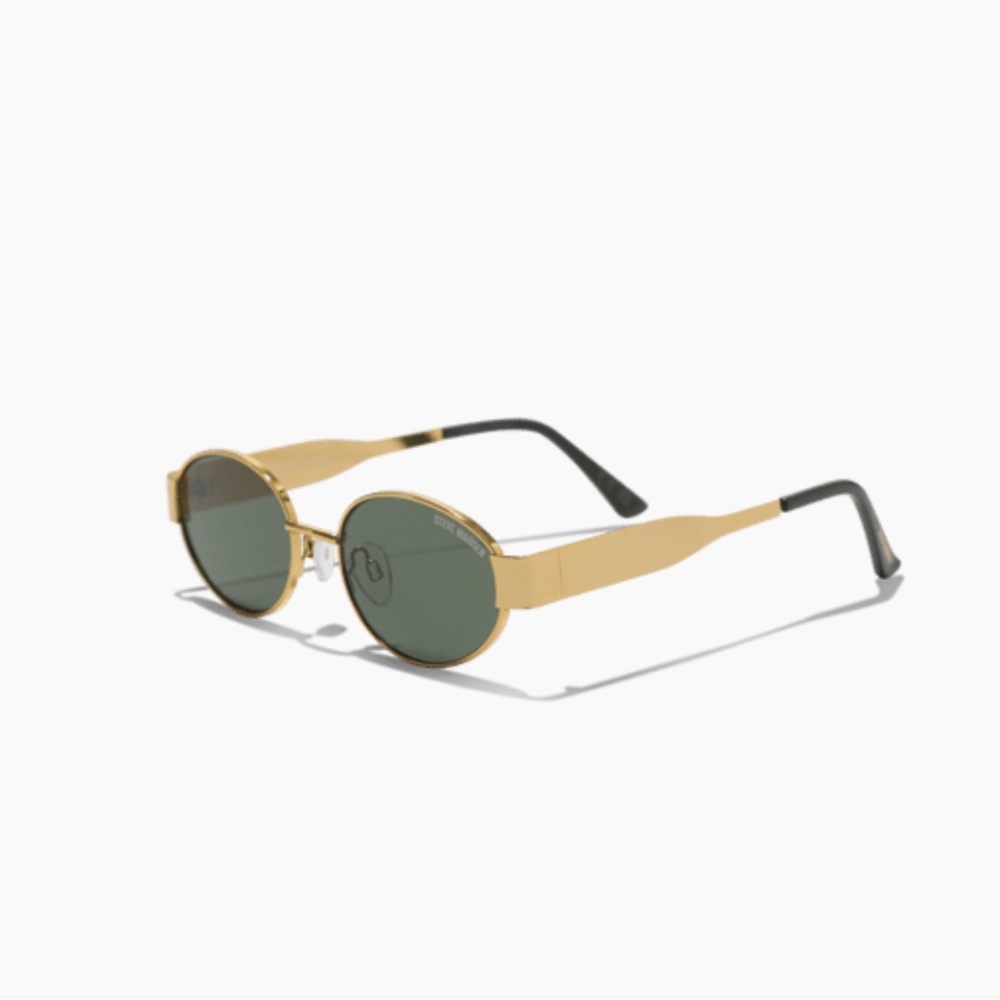 NWT Gold Oval Sunglasses